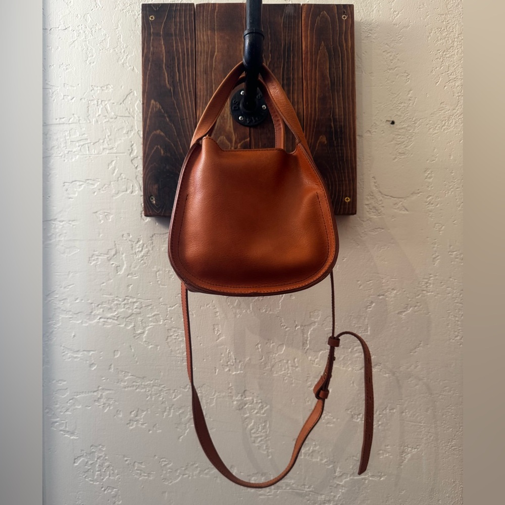 Madewell Crossbody Brown Leather Shoulder Bag